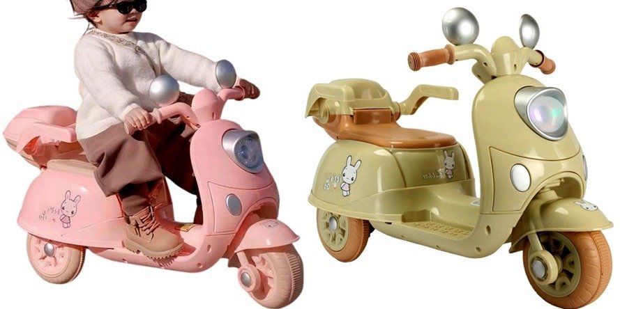 Moto electrica retro kids