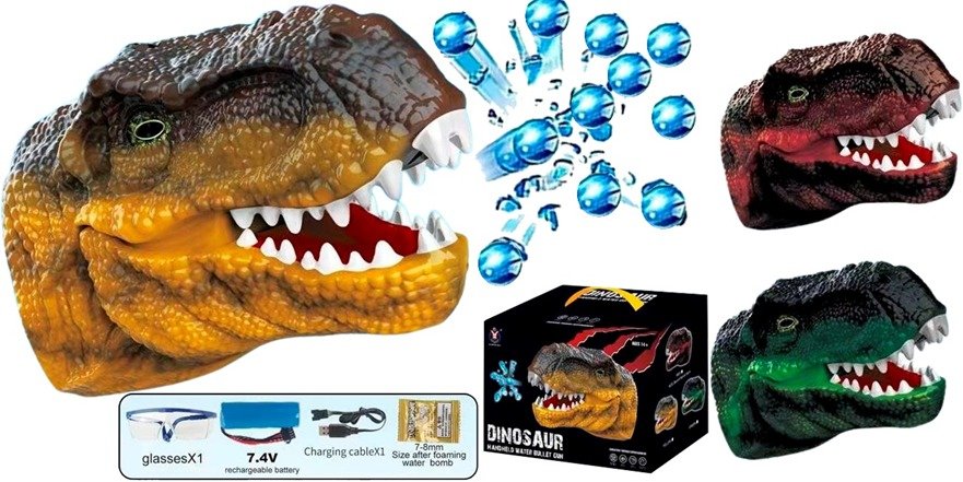 Tiranosaurio lanza hidrogel