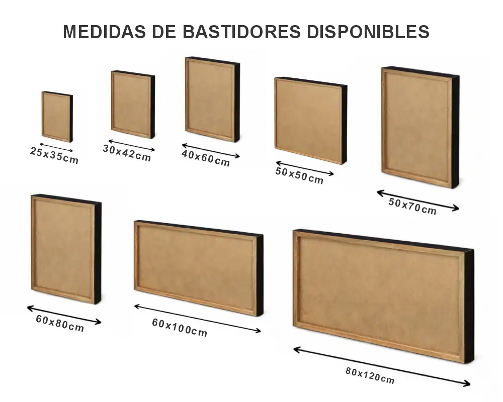 Cuadro Abstracto C1 7 cuadro medidas bastidor