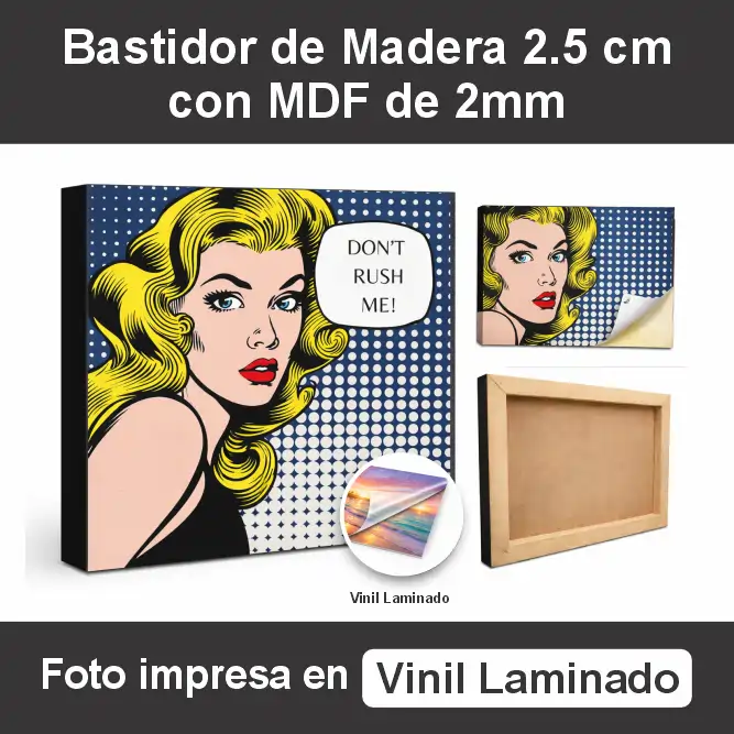 Cuadro Abstracto C1 5 vinilo laminado